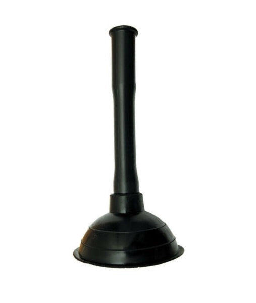 Sturalavello Ventosa Bagno Cucina con Manico Nero 12 cm