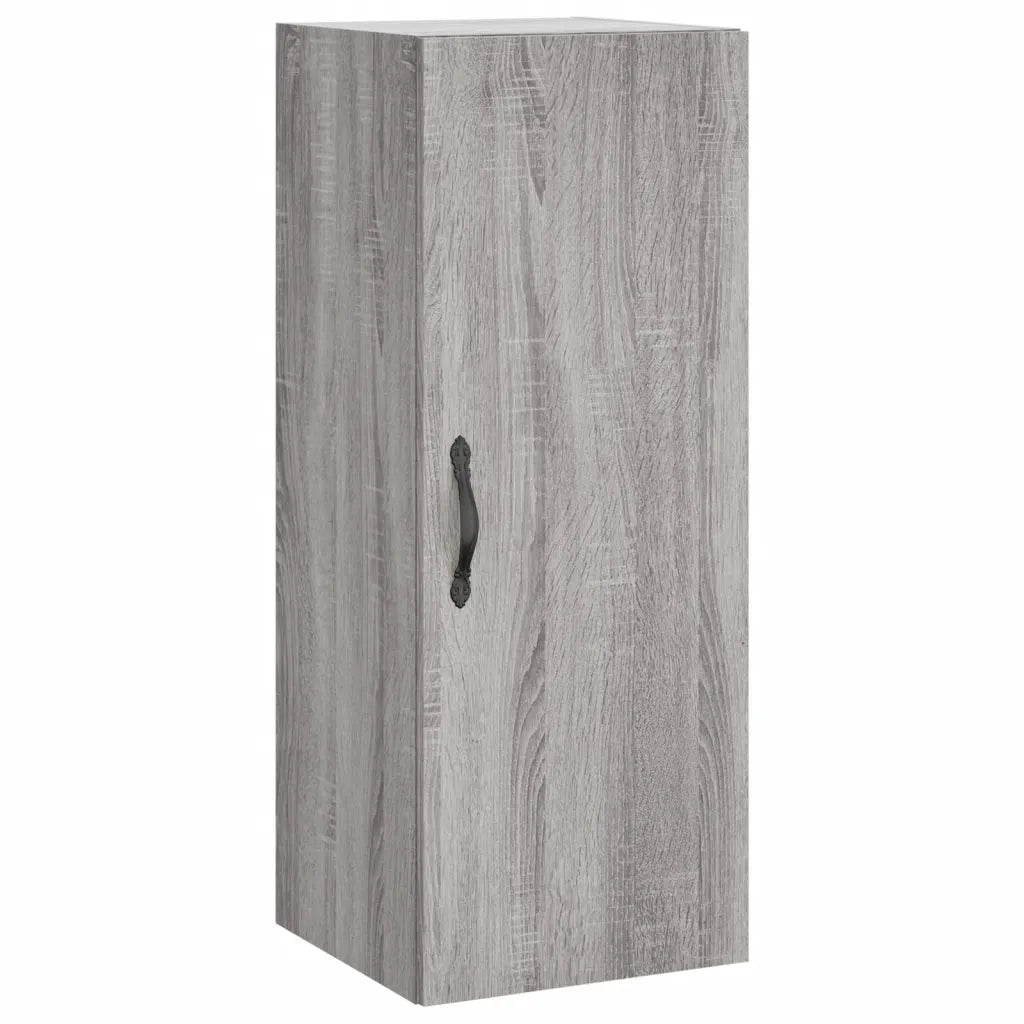 Credenza Grigio Sonoma 34,5x34x180 cm in Legno Multistrato 3199143