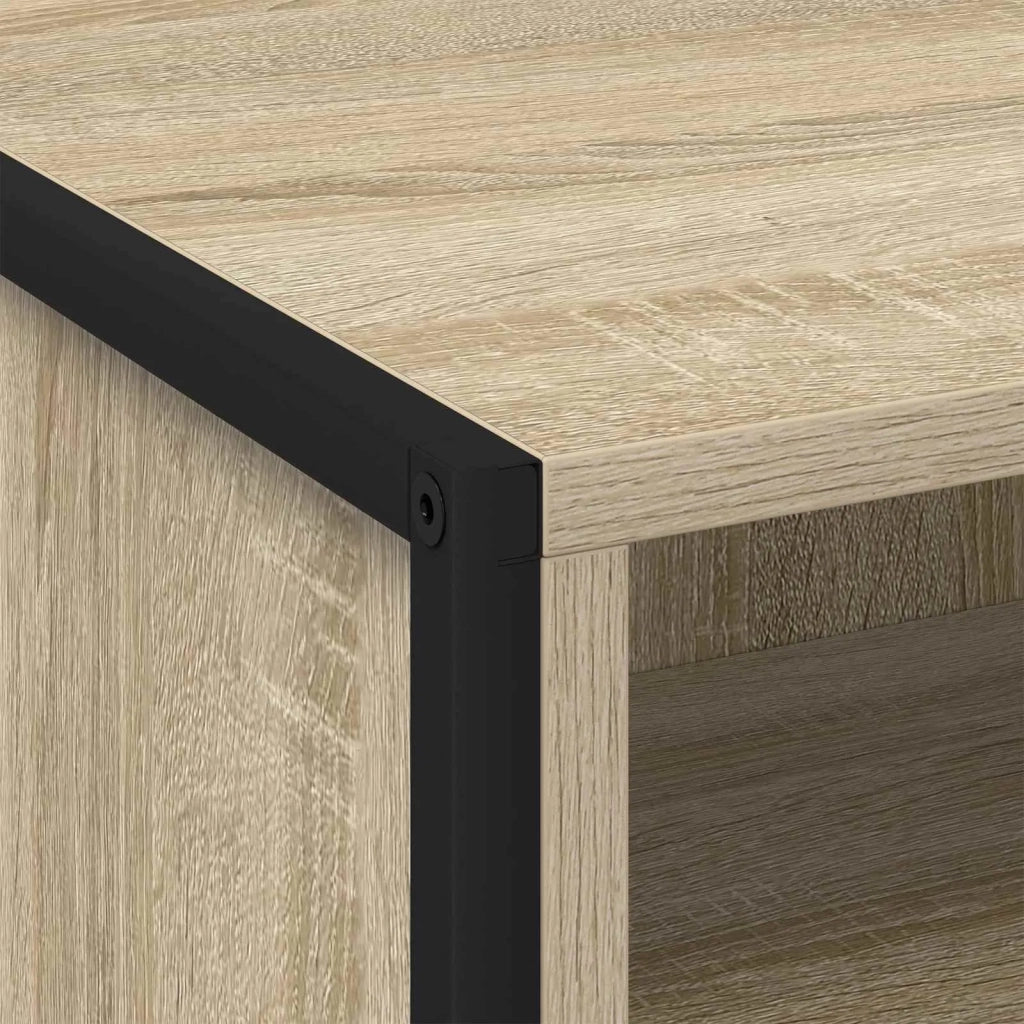 Comodino | Armadio da Notte | Mobiletto da notte Sonoma 50 x 39,5 x 50 cm Legno multistrato