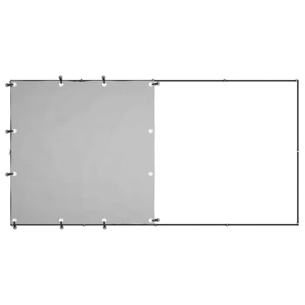 Gabbia/recinto per animali 2,42 m² acciaio nero 02_0041720