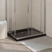 Piatto Doccia in ABS Rettangolare Nero 70x90 cm 148911