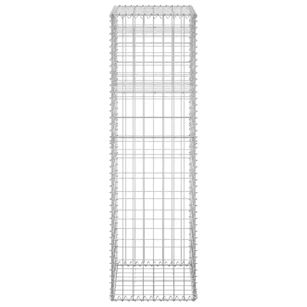 Cesti a Gabbione a Torre 2 pz 40x40x140 cm in Ferro 151263