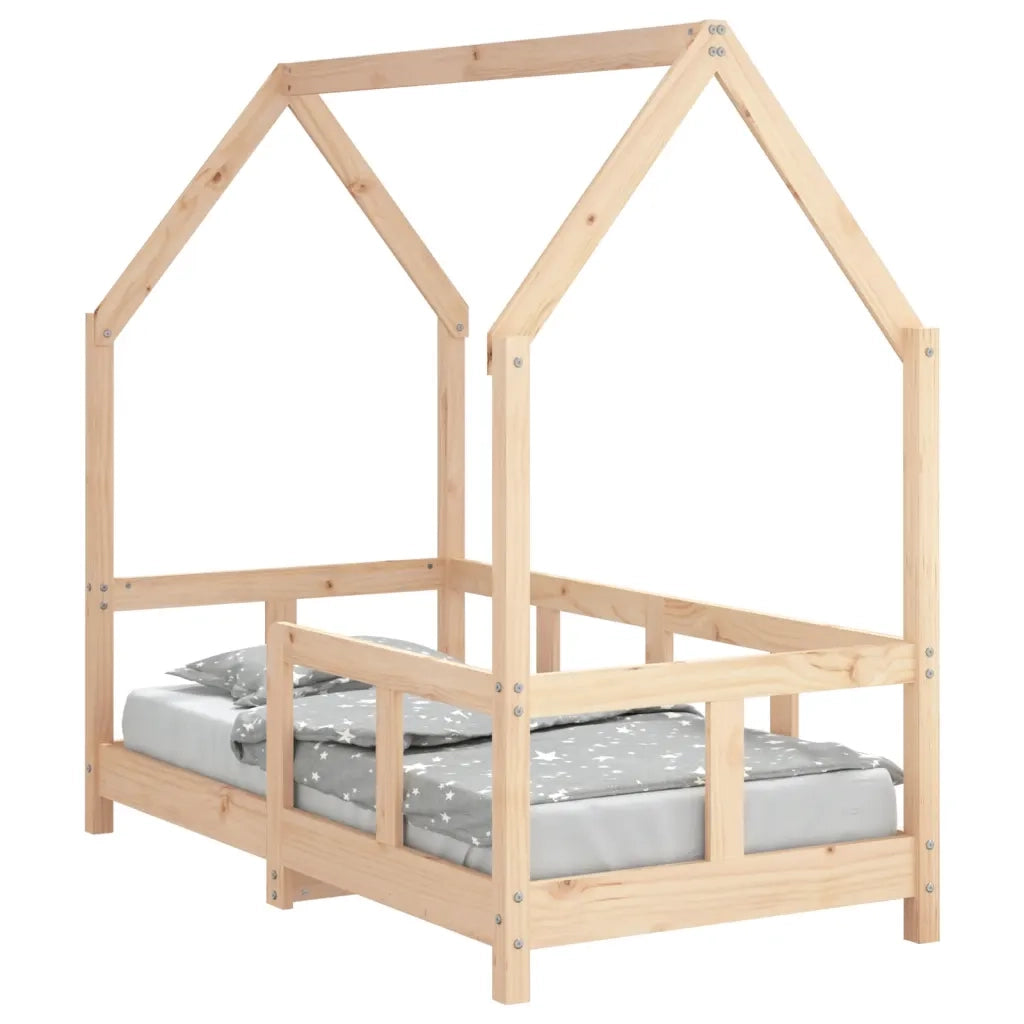 Giroletto per Bambini | Letto Infantile | Lettino 70x140 cm in Legno Massello di Pino