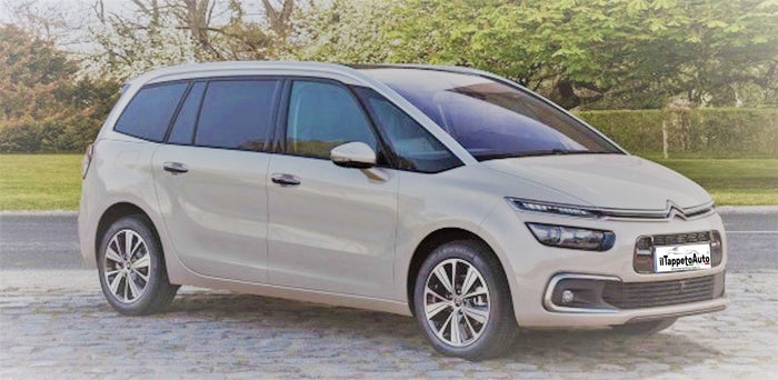 6B-404074 - Tappeto gomma baule - Citroen C4 Grand Picasso II dal 2013-2018 , Grand C4 SpaceTourer dal 2018-