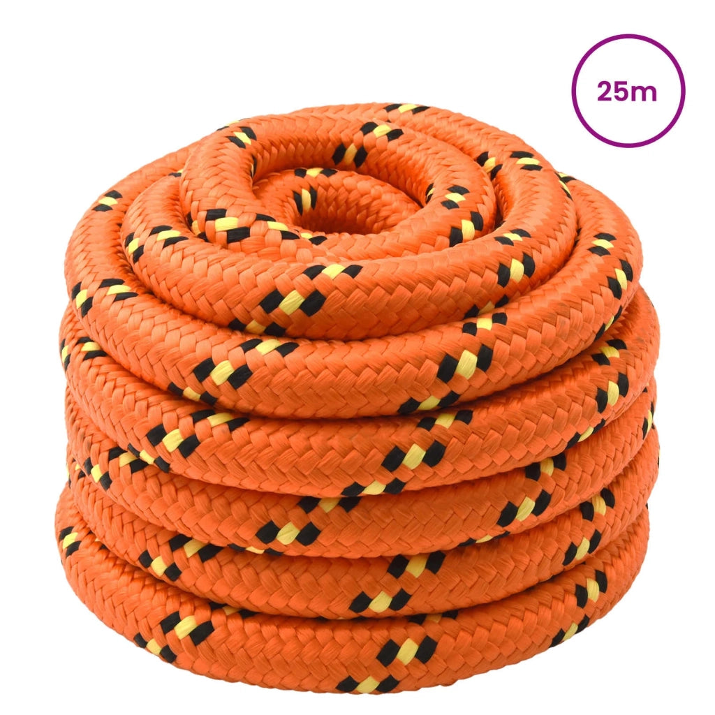Corda da Barca 25 m 3 Arancione PP
