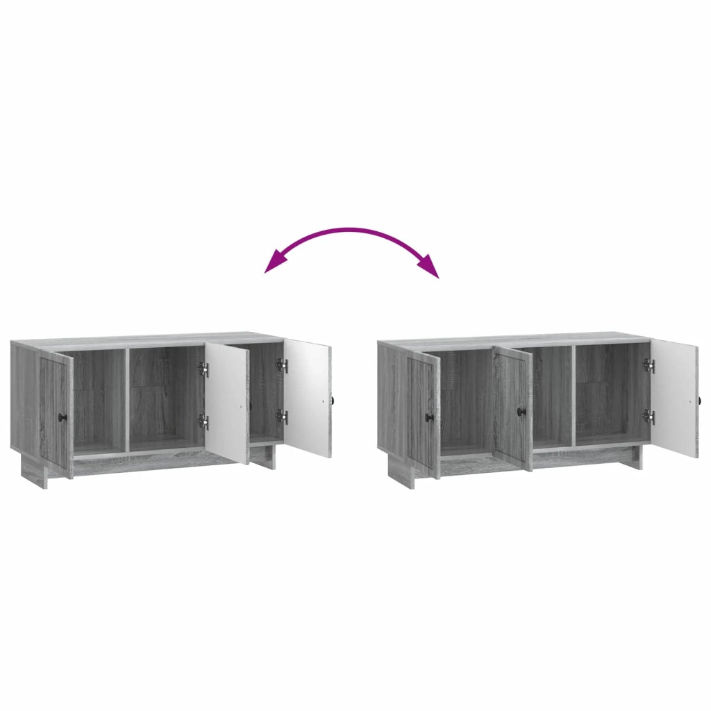 Mobile TV 99 x 34,5 x 50 cm Grigio Sonoma Legno ingegnerizzato 894031