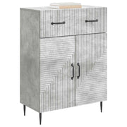 Credenza | Madia | Buffet da pranzo | Armadio da pranzo con cassetto Grigio Cemento 66 x 34,5 x 89,5 cm