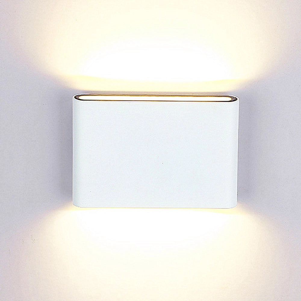 Trade Shop - Applique Led Rettangolare Slim 16watt Bianco Luce Bianca Naturale Fredda Xc-9048 -