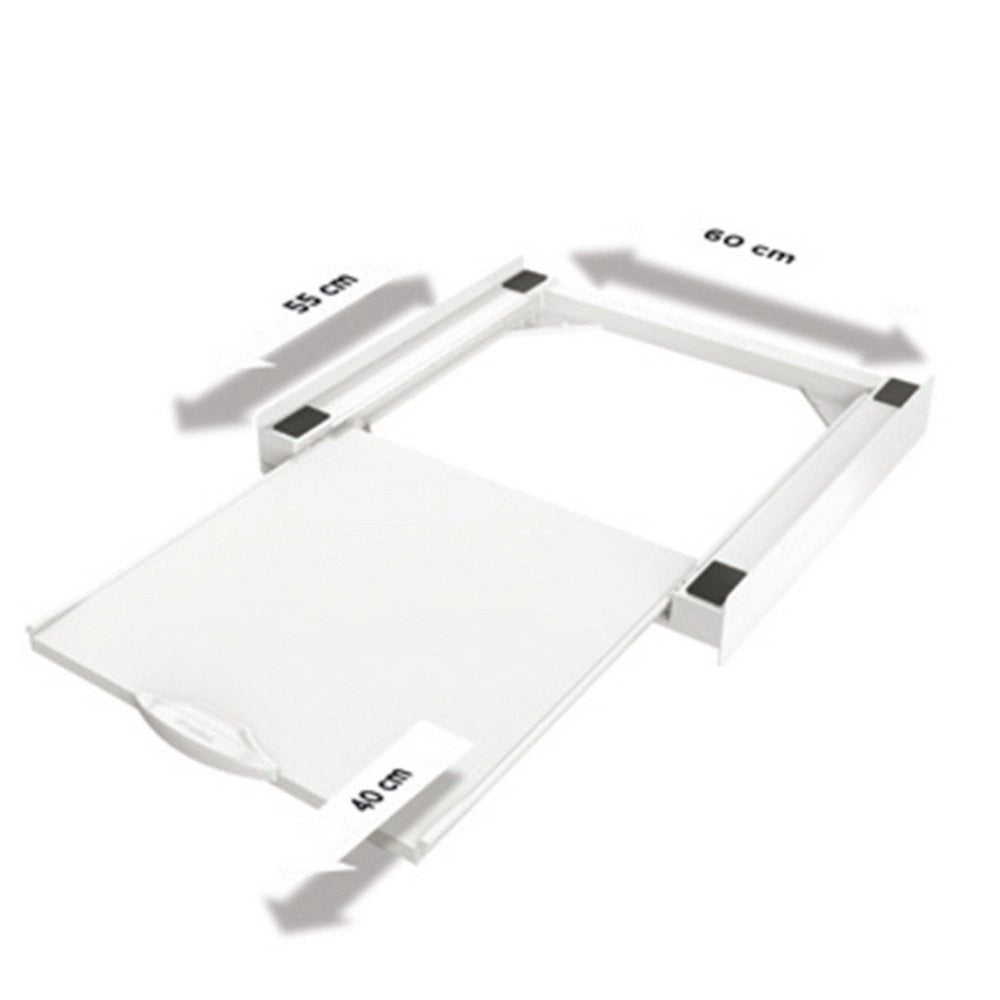 1pz kit di sovrapposizione lavatrice e asciugatrice meliconi tower plus cod:ferx.95986