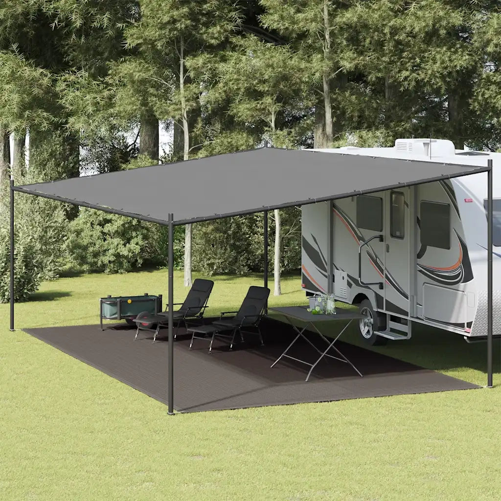 Tappeto da Tenda 400x600 cm Antracite 310693