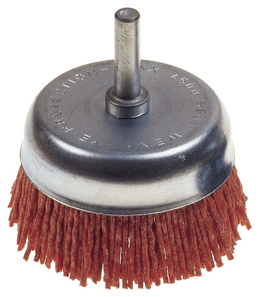 poggi art. 497.35 spazzola tazza fili in nylon abrasivi mm.70 gr.80 cod:ferx.23684