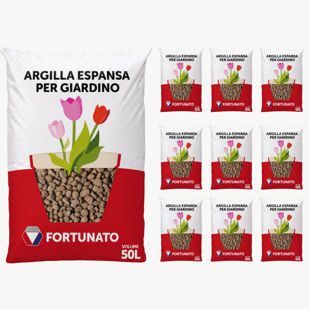 Argilla espansa leggera per piante 50 l 8-20 mm pezzi 10