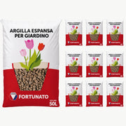 Argilla espansa leggera per piante 50 l 8-20 mm pezzi 10