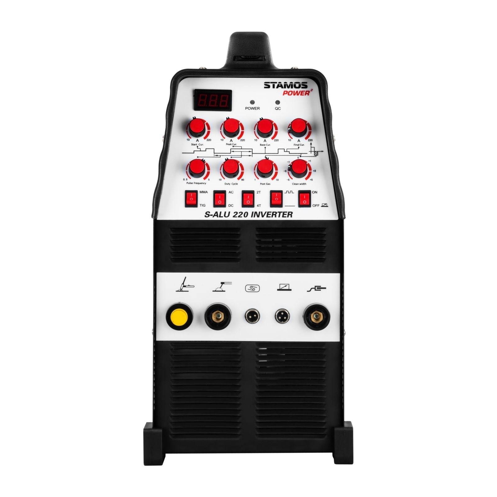 Stazione di saldatura alluminio - 200A - 230V - Professionale 2/4 tempi 3414027