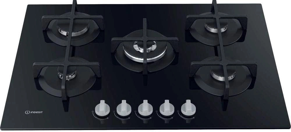 Indesit Piano cottura a gas ING 72T/BK - ING 72T/BK