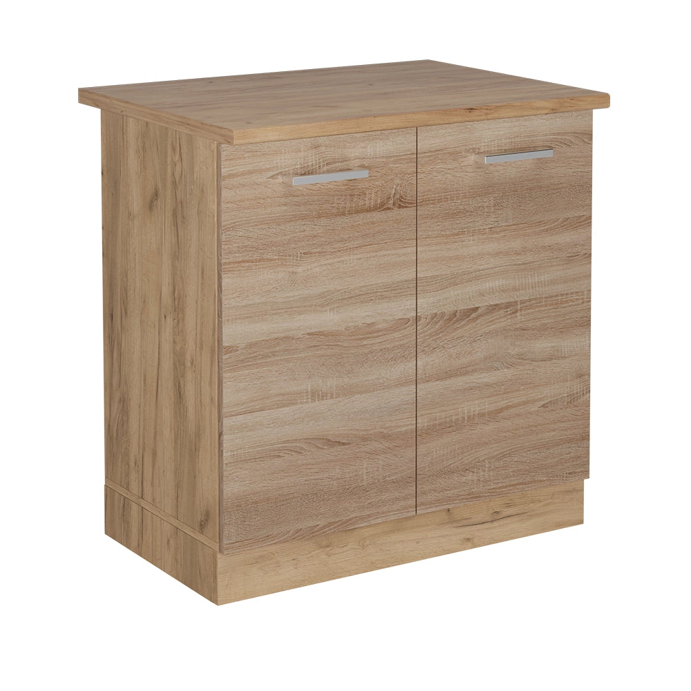 Vicco Mobile lavello cucina Sonoma 80 cm , PL Rovere