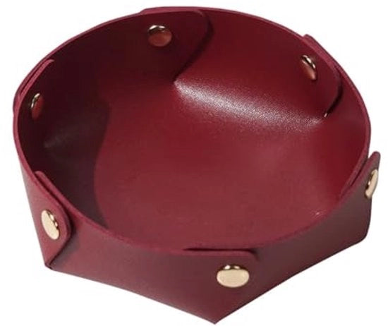 Piatti Decorativi Piatto Decorativo Tondo Piatto Decorativo per Casa Piccolo Piatto Spazio Vuoto Spazio Vuoto Disegno Tazza Decorativo Spazio Vuoto Decorativo Uomo, rosso-26cm