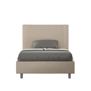 Letto Matrimoniale Extra Large 200x200 cm Senza Rete Goya Tortora