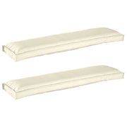 Set di Cuscini per Pallet 2 pcs Crema 150 x 40 x 8 cm 42001710