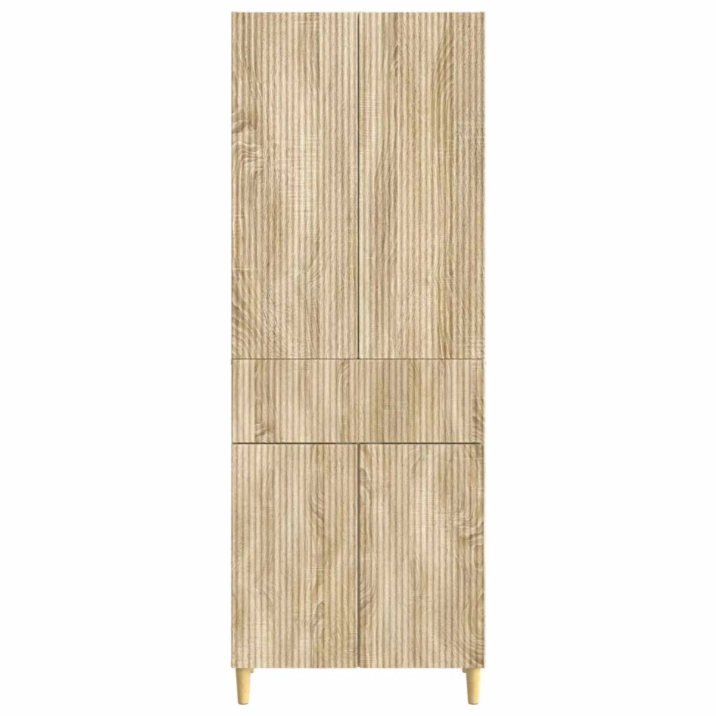 Set di armadi 2 pcs 66 x 34,5 x 90 cm Legno ingegnerizzato