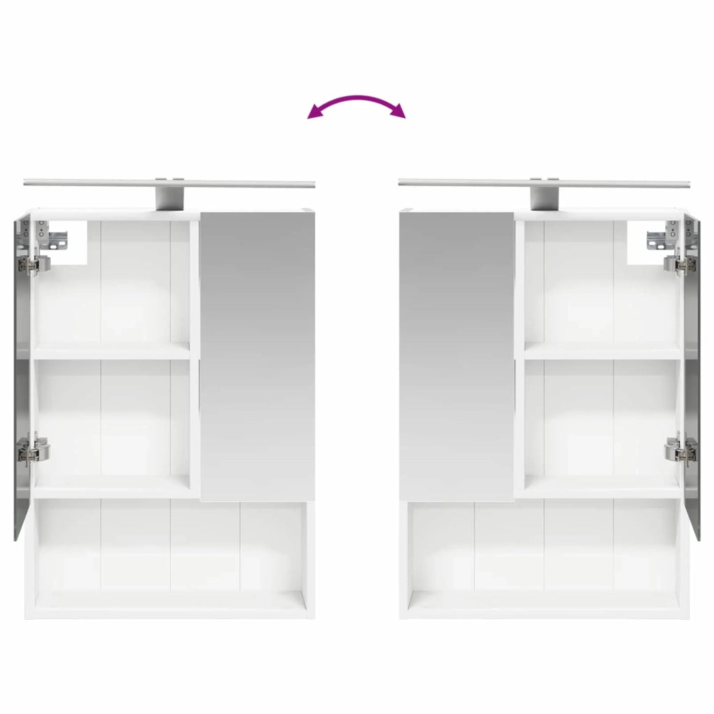 Set di mobili per il bagno 5 pcs Bianco 3406799