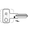 CHIAVI PER CILINDRI MERONI 3 SPINE GRANDI MER33R- - MER33R - 10 pezzi SILCA