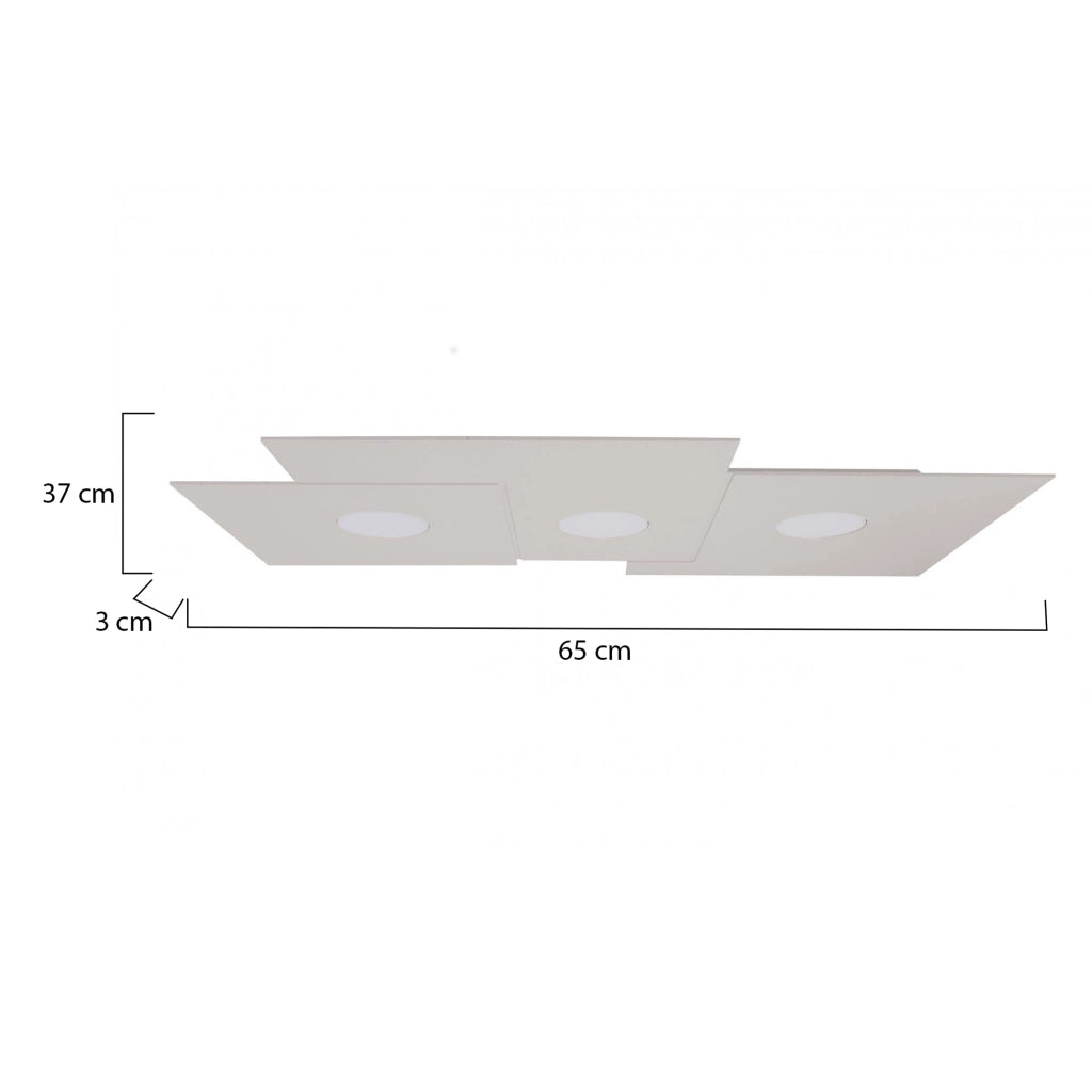 Medole, Lampada da Soffitto, Bianco