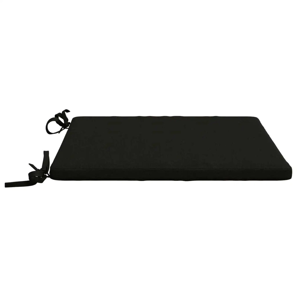 Cuscini per Sedia in 4 Pezzi SOEST 4 pz 100% Poliestere Nero 944505