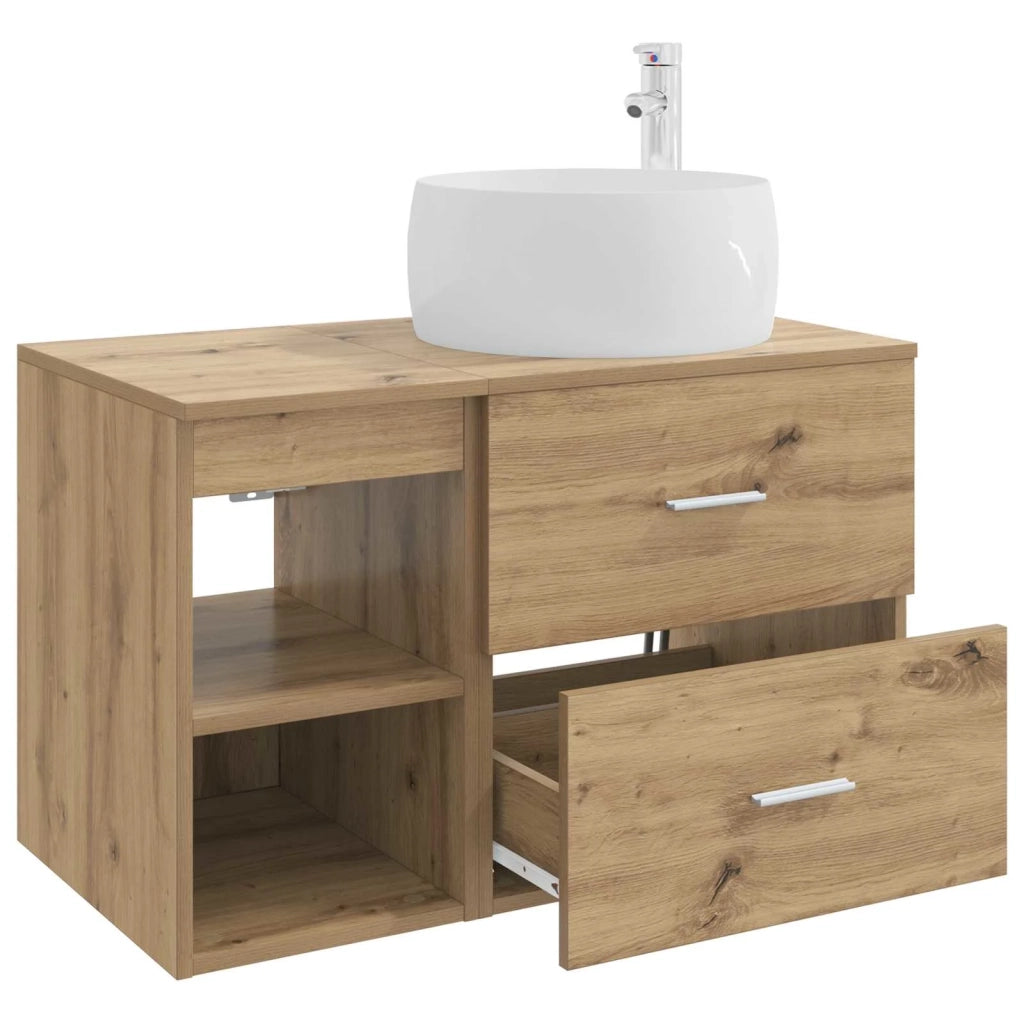 Set di mobili per il bagno 2 pcs Rovere Artigianale 3403927