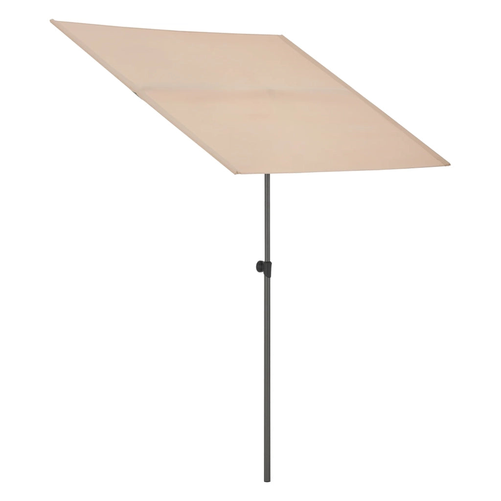 Ombrellone rettangolare orientabile a 360° 180 x 130 cm sabbia 03_0008047