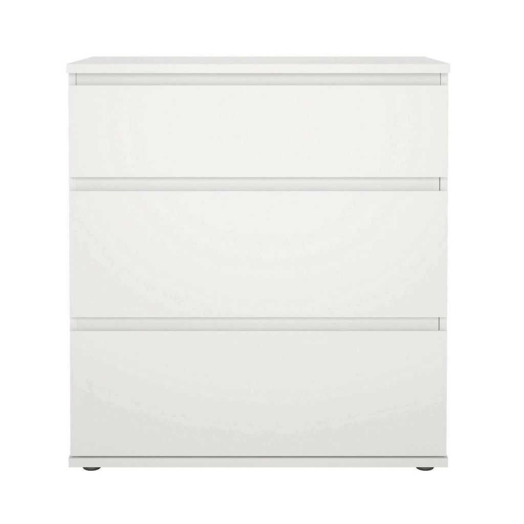 Cassettiera atre Aski, colore bianco, cm 76 x 83 x 40