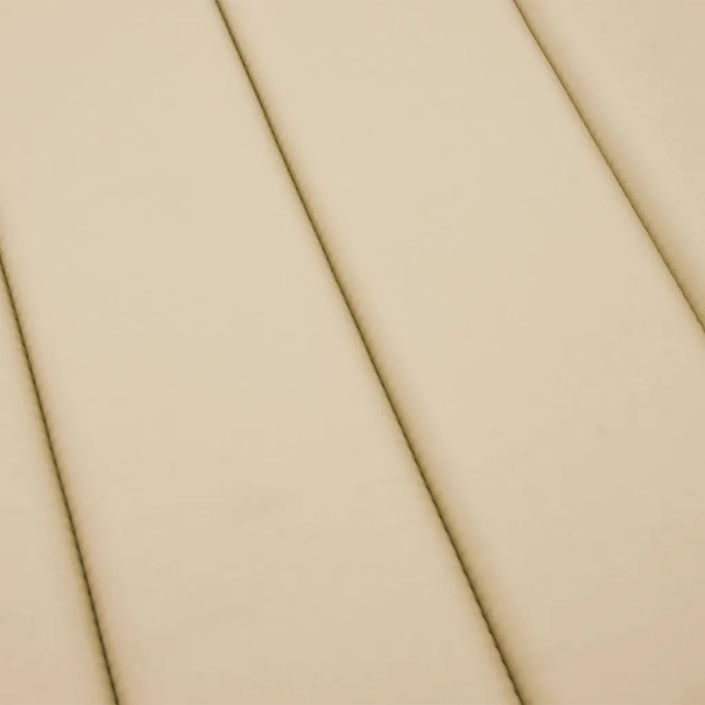 Cuscino per Lettino Prendisole Beige 186x58x3 cm