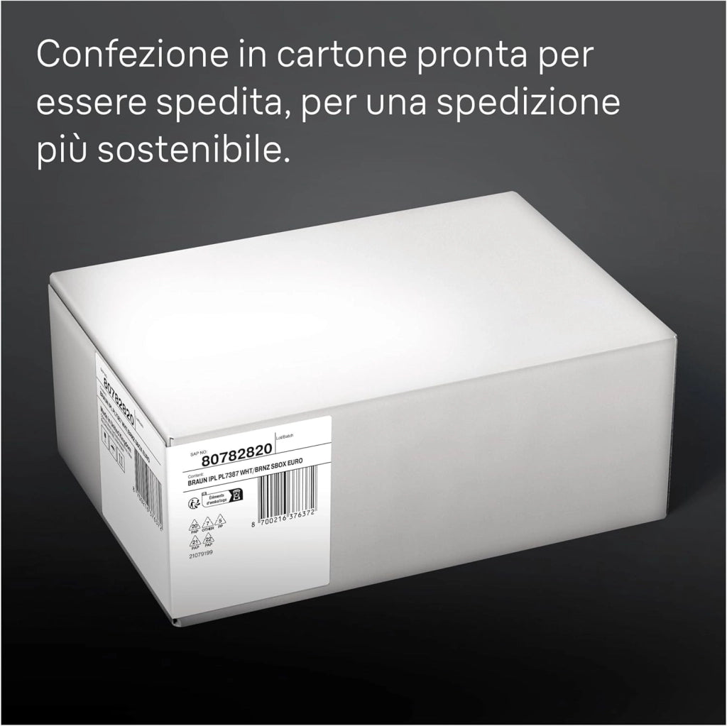 Braun Skin I·Expert Epilatore Luce Pulsata Smart, Depilatore Corpo Donna, Alternativa Laser Peli Donna, Include Pochette, Rasoio Venus, Luce Pulsata Braun, 4 Testine Viso E Corpo, PL7387