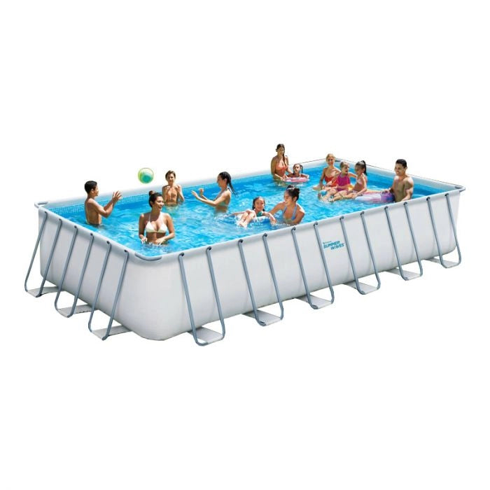 Piscina Fuori Terra Elite Metal Frame Rettangolare 7,32 X 3,66 X H.1,32 M - Kit Pro
