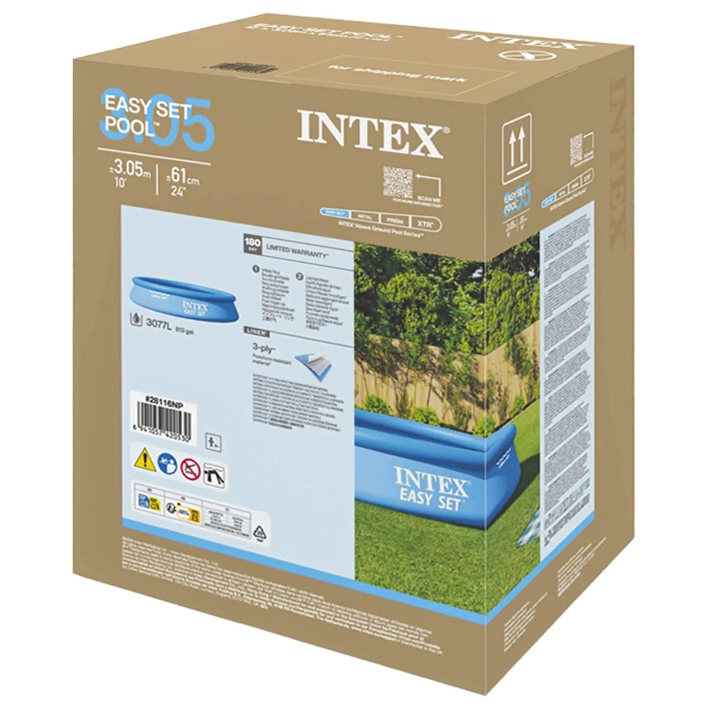 INTEX Piscina Gonfiabile Sopra Terra  Blu Ø305 x 61 cm PVC 42035611