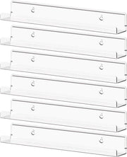 Pannelli Acrilici Opacchi in Sospensione per Dischi Vinyl 6 Pack 12" - Parete Decorativa per Camera - Display per Libri Foto e Makeup - Pannello per Camera da Letto Soggiorno Bagno Archiviazione Organizzazione