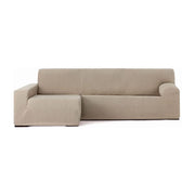 Copridivano penisola sinistra beige Troya elastico 250-310 bracciolo lungo