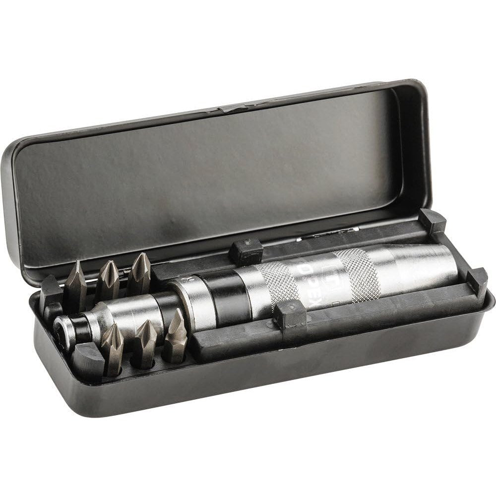 Topex 39d556 giravite a percussi sione, 7 pezzi assortiti ds