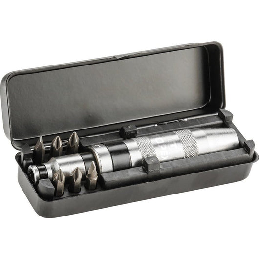 Topex 39d556 giravite a percussi sione, 7 pezzi assortiti ds