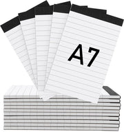 Blocchetto di appunti A7 15 pezzi - Carta gelatina - Blocchetto di appunti mini - Notebook da tasca - Organizzazione delle memorie - Formato compatto 7,62 x 12,7 cm - Quaderno di appunti