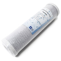 Naturewater Filtro dell'acqua a 2 livelli TR202 con cartucce filtranti 254 mm, con rubinetto