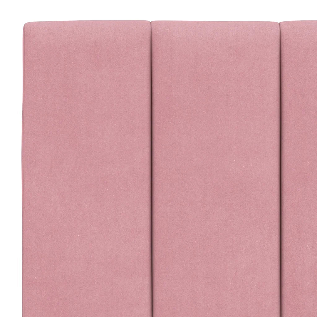 Cuscino Testiera Hanko Rosa 140 cm in Velluto CFW8615131