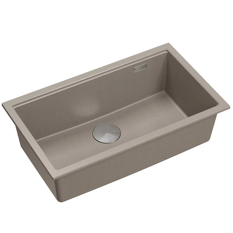 Lavello In Granito Logan 110 Beige Tappo oro