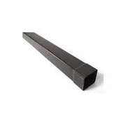 Gronda pvc color testa di moro d 080 quadra - pluviale mt  2
