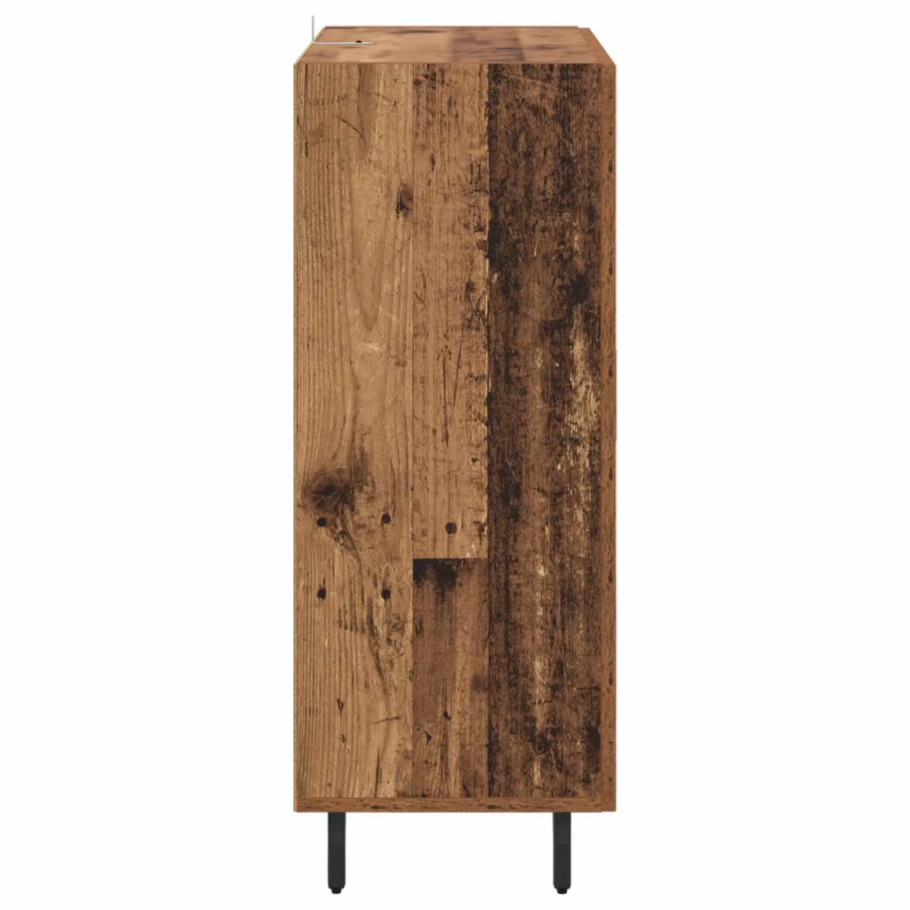 Credenza | Madia | Buffet da pranzo | Armadio da pranzo Legno vecchio 69,5 x 34 x 90 cm