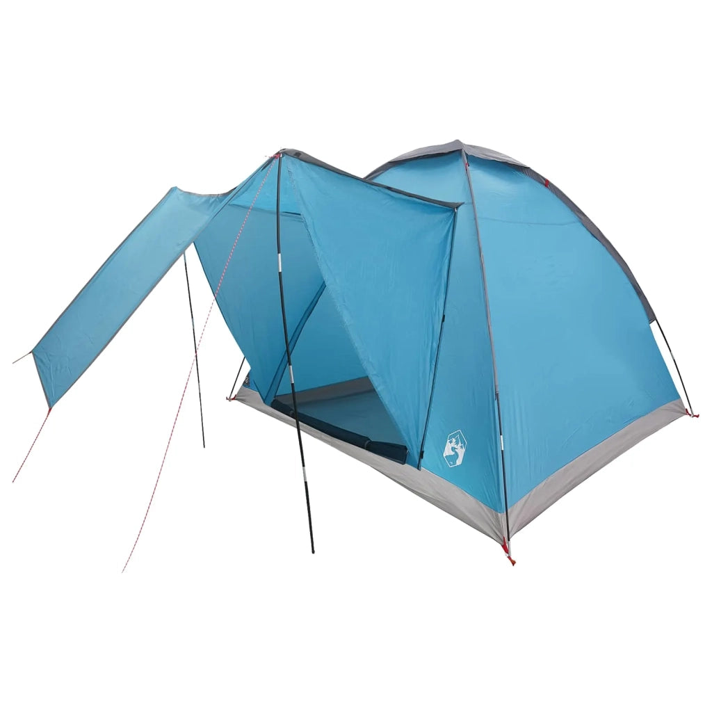 Tenda da campeggio con tetto Blu 2 persone Poliestere e Acciaio 42028643