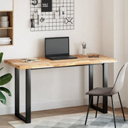 vidaXL Piano Scrivania Non Trattato 140x60x4cm Legno Massello Acacia