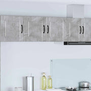 Mobile da cucina con lo scaffale Grigio cemento 80 x 31 x 40 cm 885288