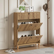 Mobile per scarpe ALKMAAR 78 x 24 x 103 cm Legno ingegnerizzato 896224