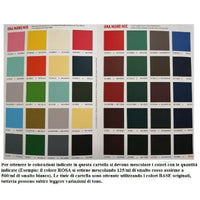 Smalto all'acqua lucido o opaco UNA MANO Antiruggine Universale certificato A+HACCP VERDE LUCIDO /125 ml